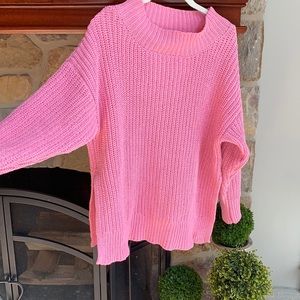 Pink AERIE size small sweater